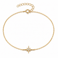 Aurelia Gold North Star Bracelet