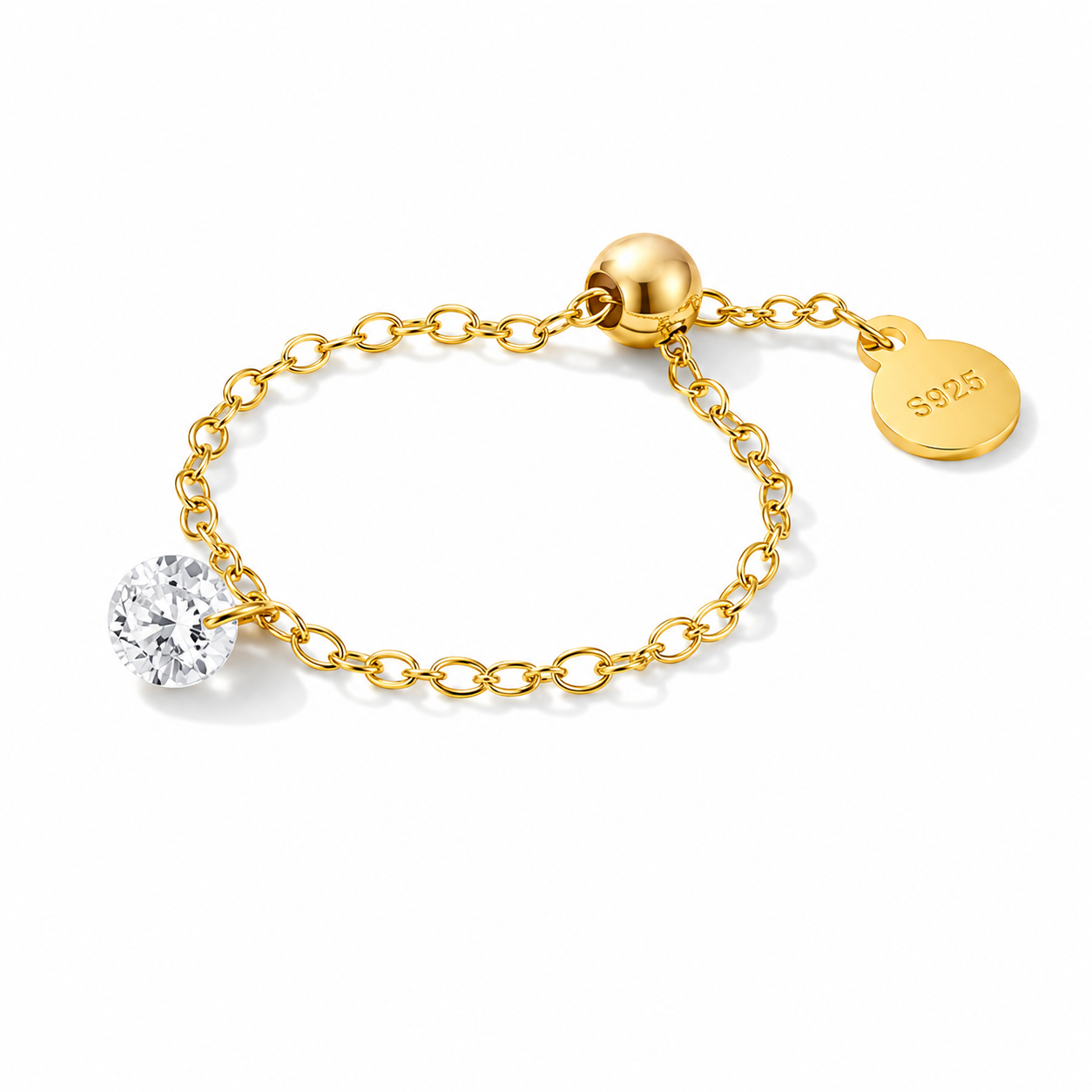 Roxana Gold Adjustable Ring