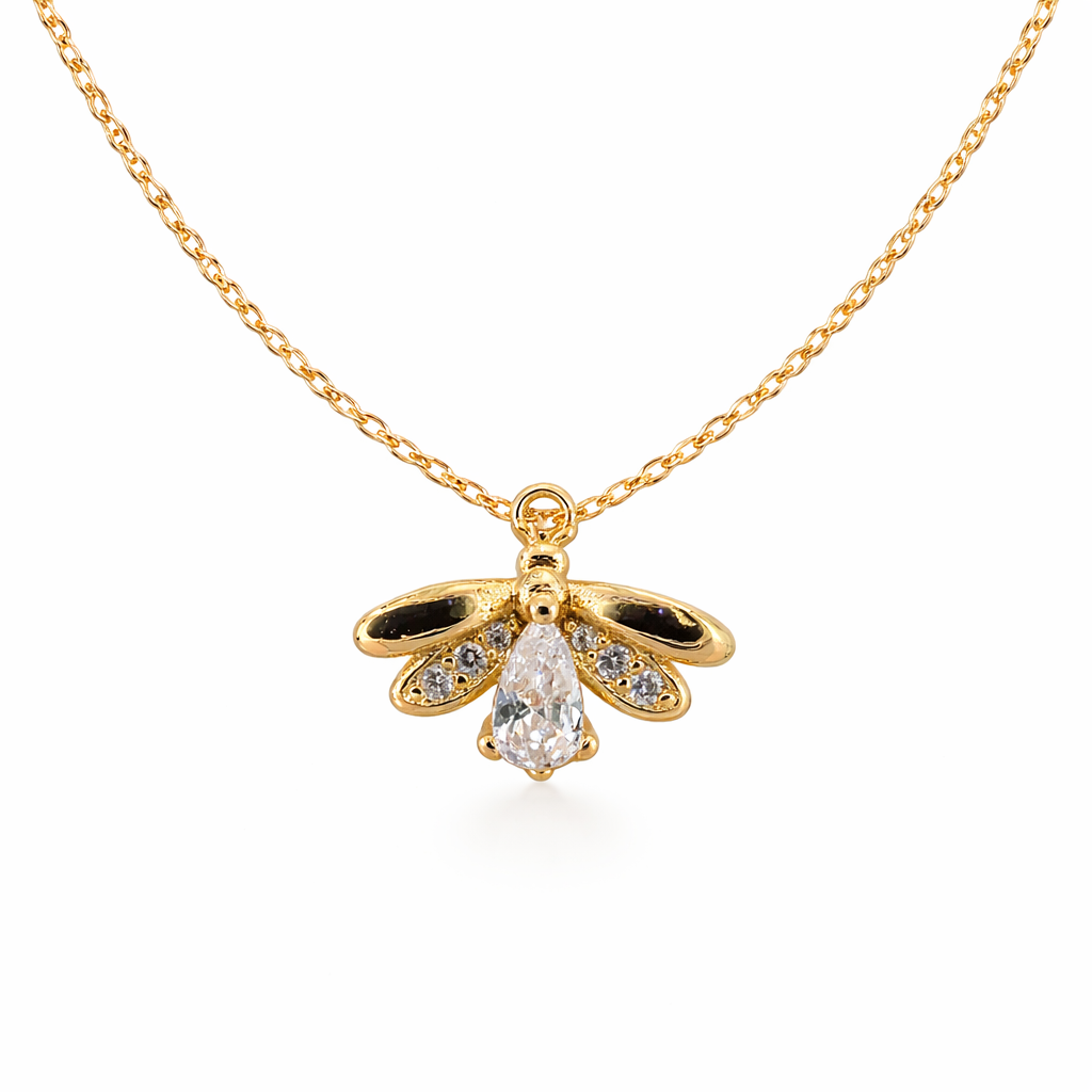 Lotus Bloom Pendant with Mini Flowers Gold Vermeil Necklace