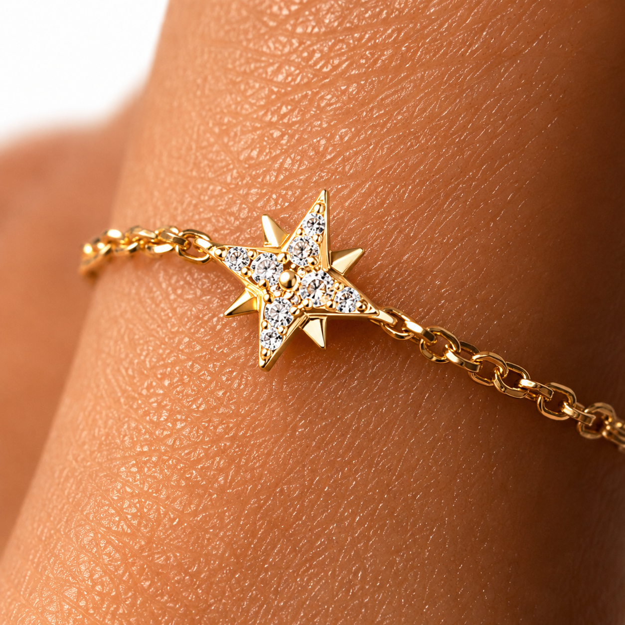Lumina Gold Adjustable Ring