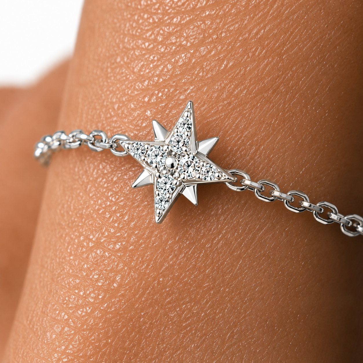 Lumina Silver Adjustable Ring