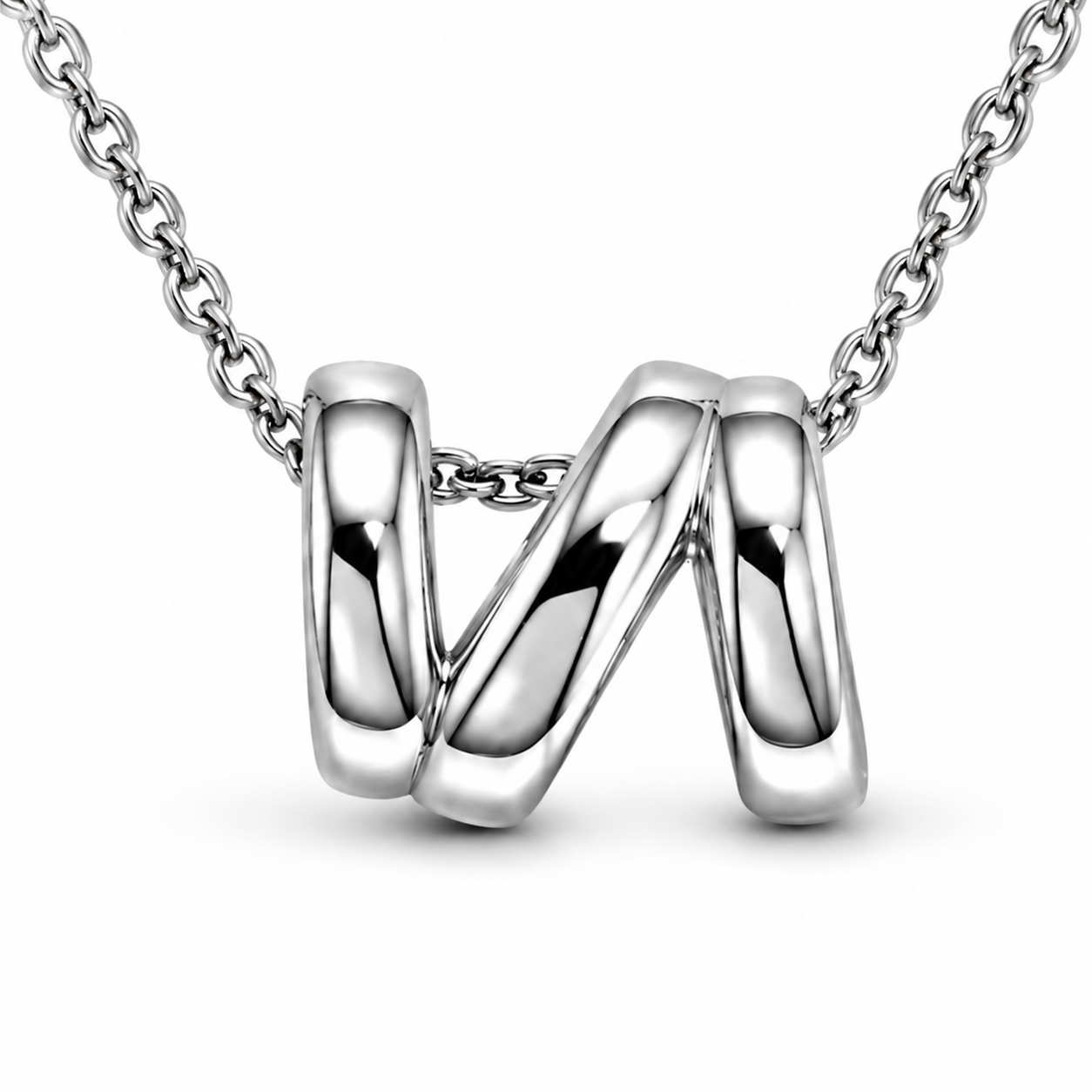 Collier pendentif fleur délicate en vermeil or et oxyde de zirconium
