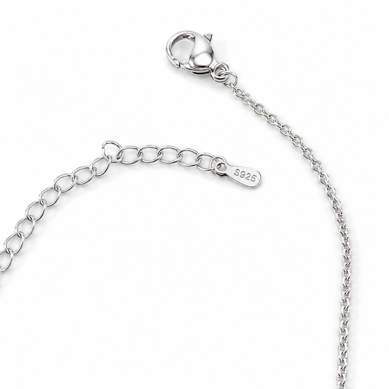 Collier pendentif fleur délicate en vermeil or et oxyde de zirconium