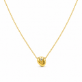 Ember Gold Pebble Necklace