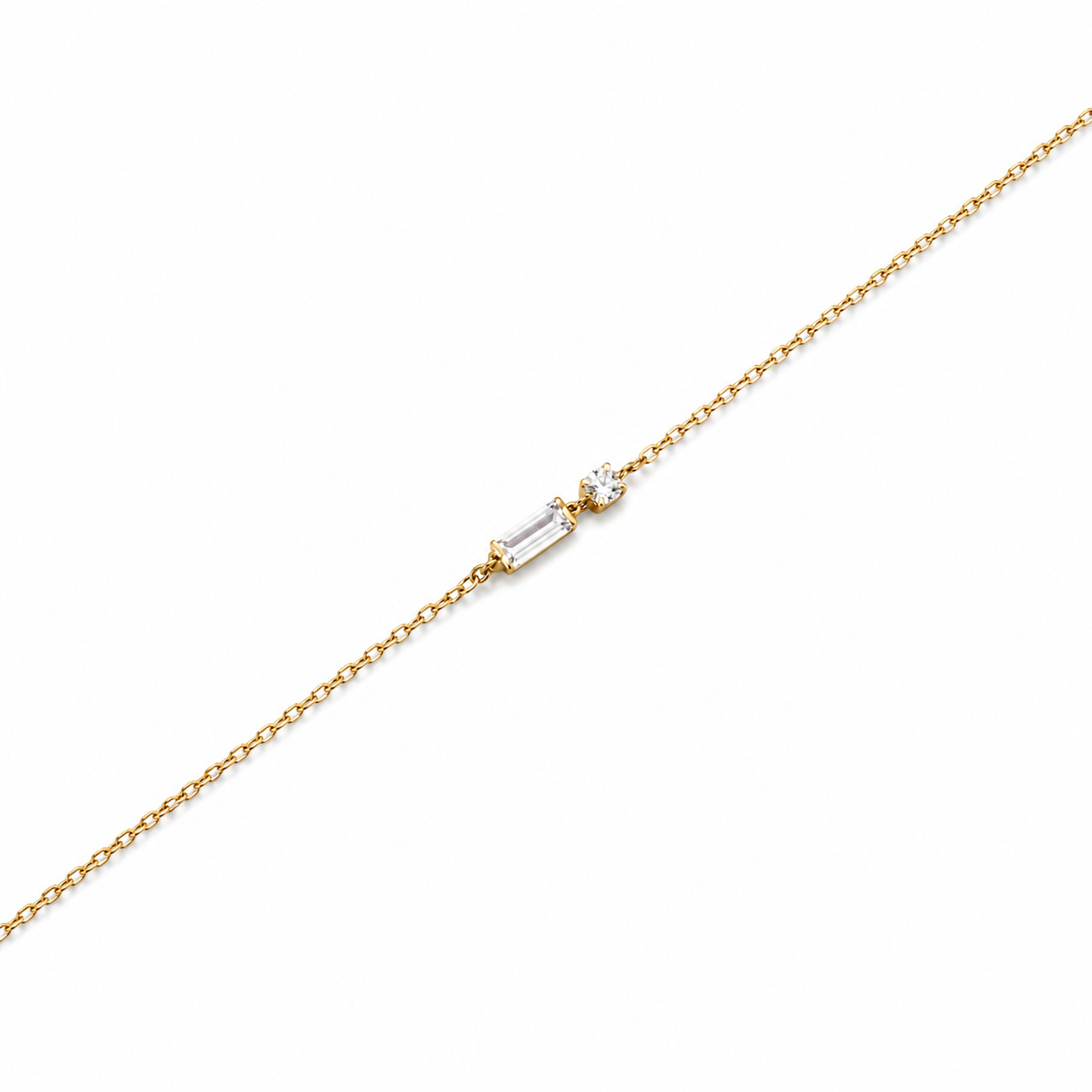 Luz Gold Crystal Bracelet