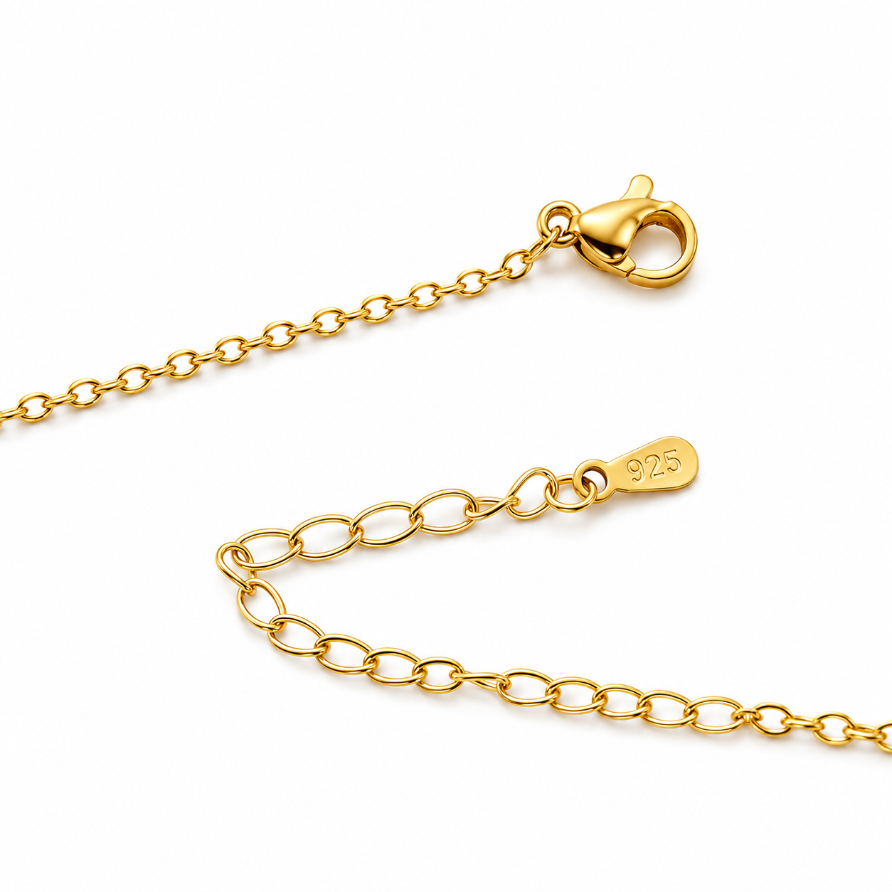 Leia Gold Molten Pendant Necklace