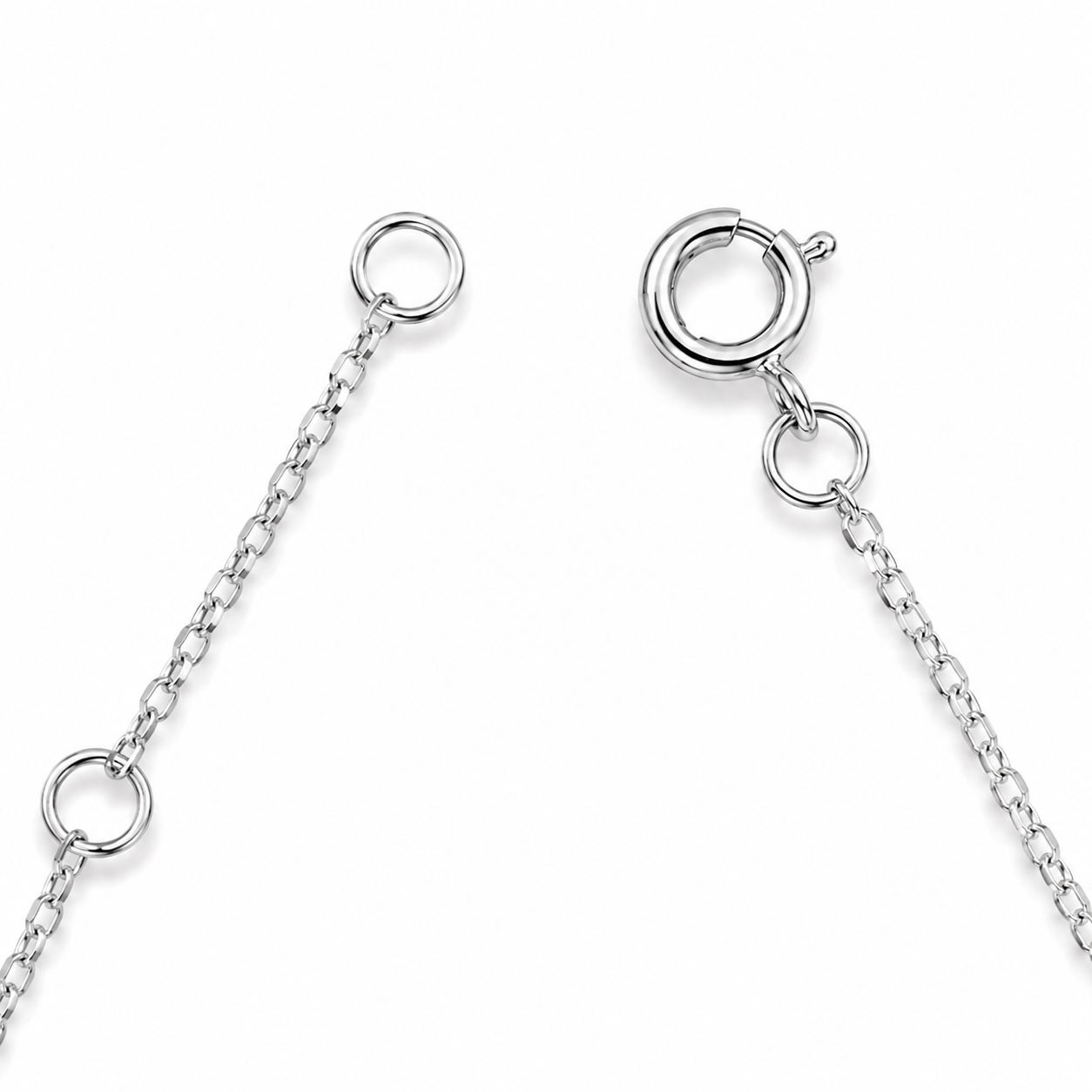 Elara Solitaire Silver Bracelet