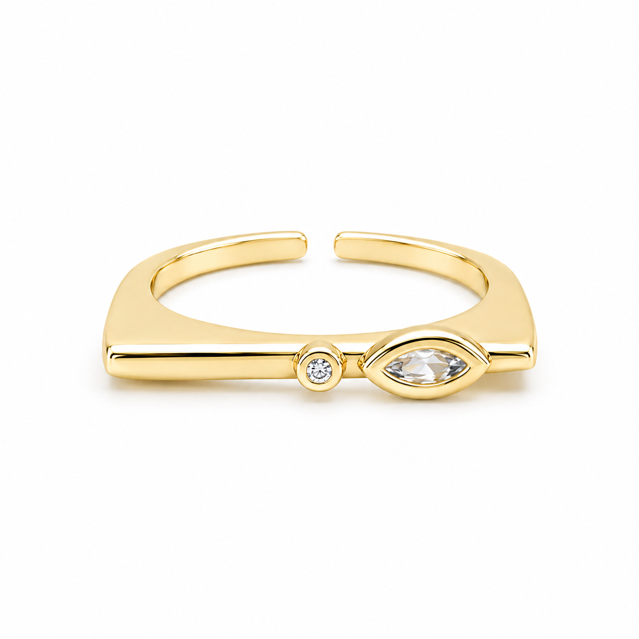 Lucia Gold Puzzle Ring